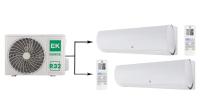 Китай Мульти сплит-система на 2 комнаты Euroklimat Futura EKSF-25HNSх2/EKOG-50HIS2