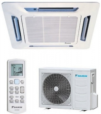 Таиланд Кассетный кондиционер Daikin FFQN25CXV/RYN25CXV