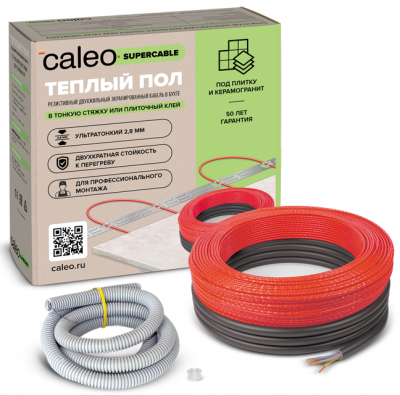 Нагревательный кабель Caleo Supercable 18W-30